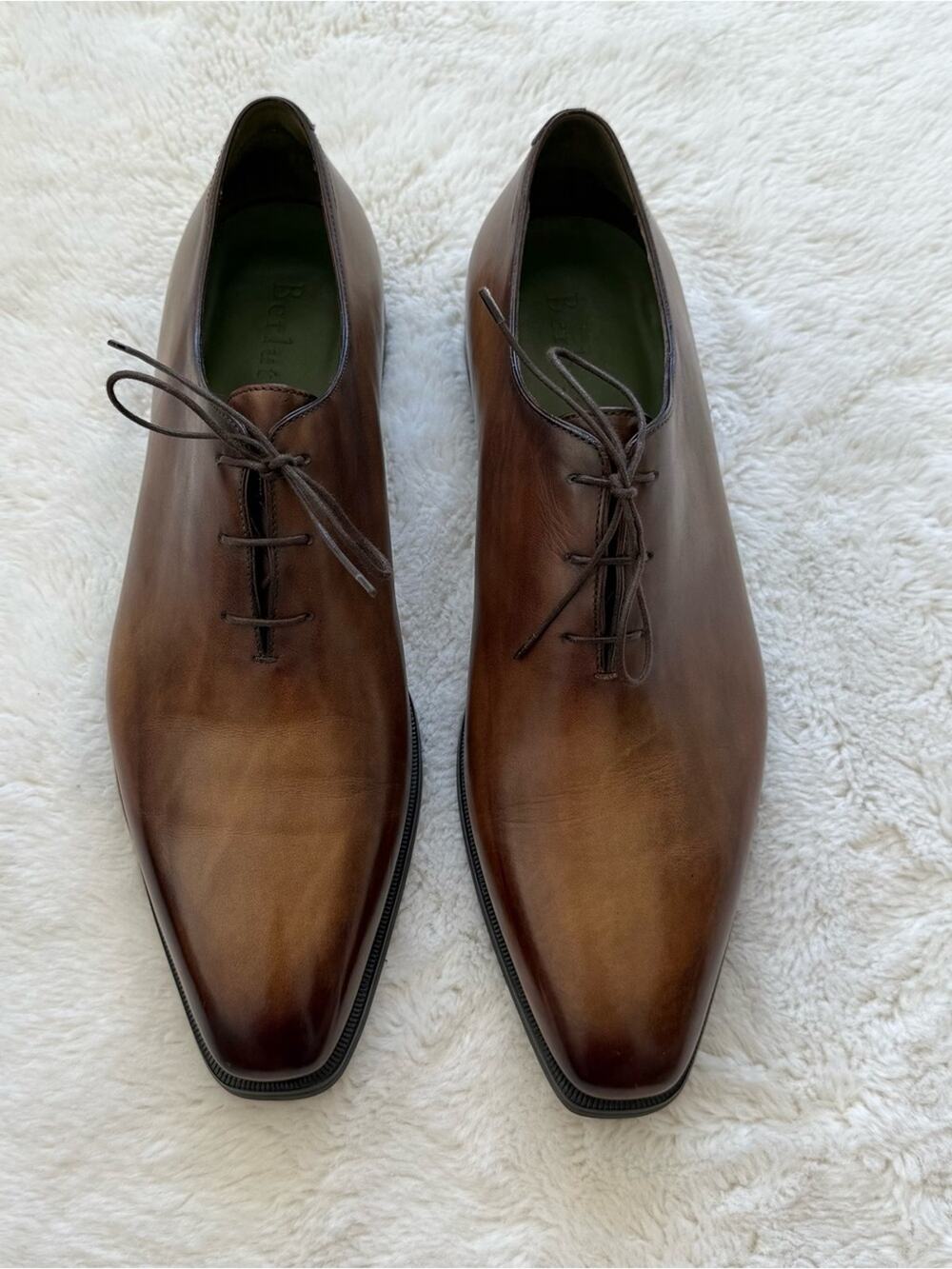 NEW! Berluti Men’s Alessandro Neo Flex Venezia  Oxfords size 10.5 Retail 2660$
